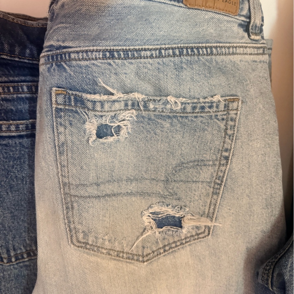 SET! American Eagle & Abercrombie Fitch Jeans Pants Women's Relaxed Size 8 - Picture 3 of 12